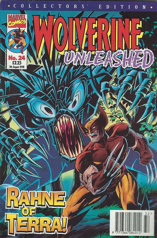 Cover of Wolverine Unleashed (Vol 1) (UK) #24. One of 250,000 Vintage American Comics on sale from Krypton!