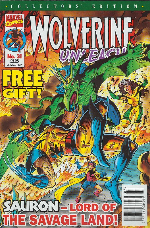 Cover of Wolverine Unleashed (Vol 1) (UK) #31. One of 250,000 Vintage American Comics on sale from Krypton!