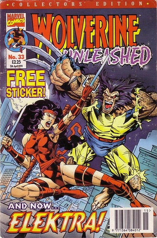 Cover of Wolverine Unleashed (Vol 1) (UK) #33. One of 250,000 Vintage American Comics on sale from Krypton!