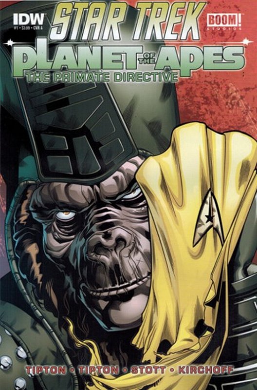 Cover of Star Trek/Planet of the Apes (2015 Ltd) #1. One of 250,000 Vintage American Comics on sale from Krypton!