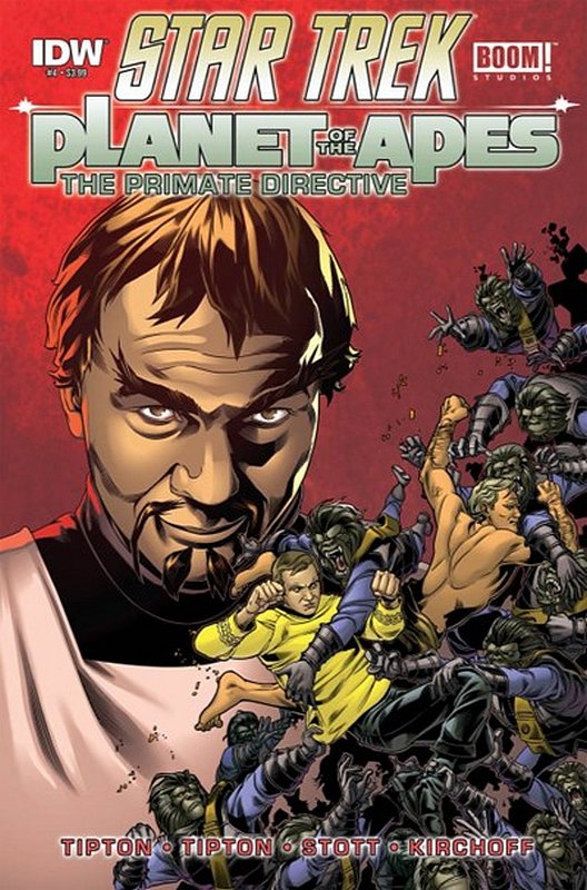 Cover of Star Trek/Planet of the Apes (2015 Ltd) #4. One of 250,000 Vintage American Comics on sale from Krypton!