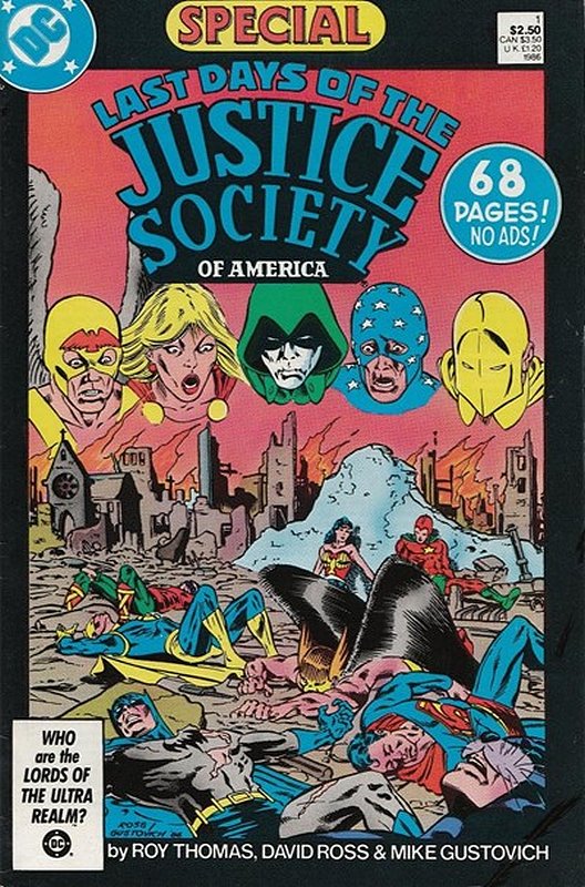 Cover of Justice Society of America - Last Days (One Shot) #1. One of 250,000 Vintage American Comics on sale from Krypton!