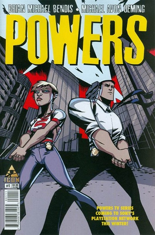 Cover of Powers (Vol 4) #1. One of 250,000 Vintage American Comics on sale from Krypton!
