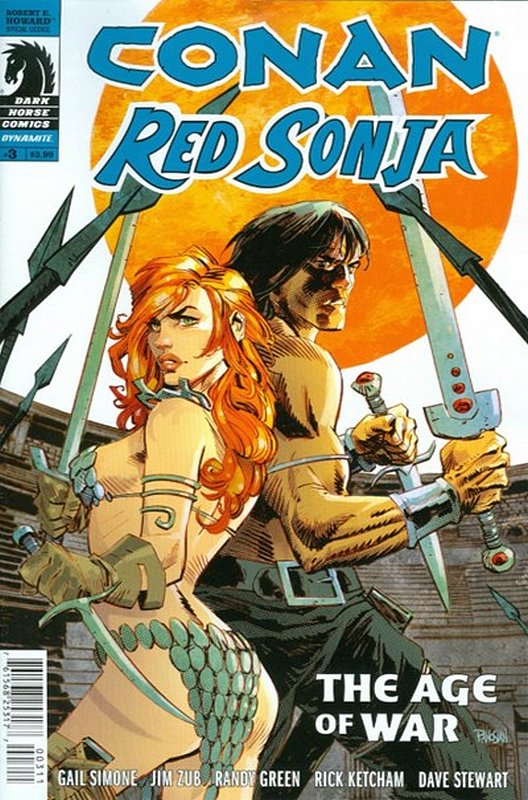 Cover of Conan/Red Sonja (2015 Ltd) #3. One of 250,000 Vintage American Comics on sale from Krypton!