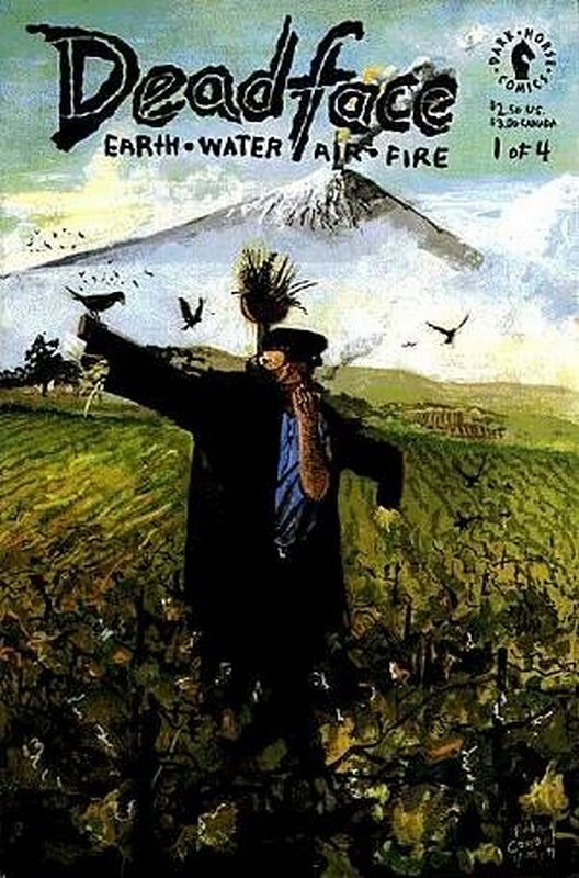 Cover of Deadface: Earth Water Air Fire (1992 Ltd) #1. One of 250,000 Vintage American Comics on sale from Krypton!