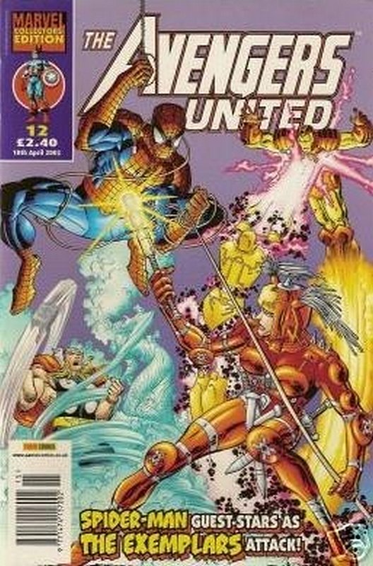 Cover of Avengers United (Vol 1) (UK) #12. One of 250,000 Vintage American Comics on sale from Krypton!