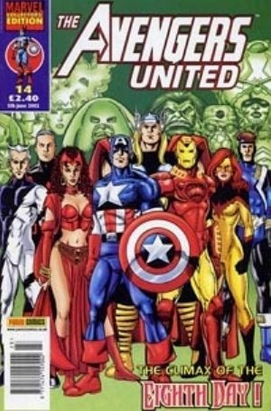 Cover of Avengers United (Vol 1) (UK) #14. One of 250,000 Vintage American Comics on sale from Krypton!