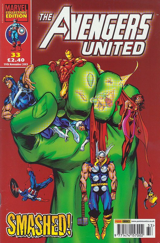 Cover of Avengers United (Vol 1) (UK) #33. One of 250,000 Vintage American Comics on sale from Krypton!
