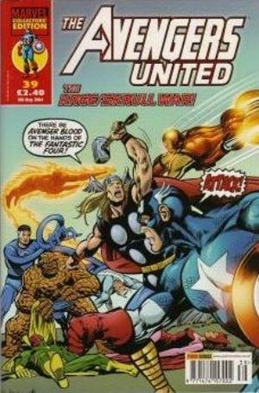 Cover of Avengers United (Vol 1) (UK) #39. One of 250,000 Vintage American Comics on sale from Krypton!