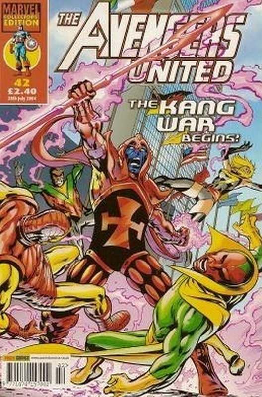 Cover of Avengers United (Vol 1) (UK) #42. One of 250,000 Vintage American Comics on sale from Krypton!