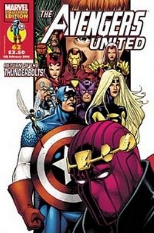 Cover of Avengers United (Vol 1) (UK) #62. One of 250,000 Vintage American Comics on sale from Krypton!
