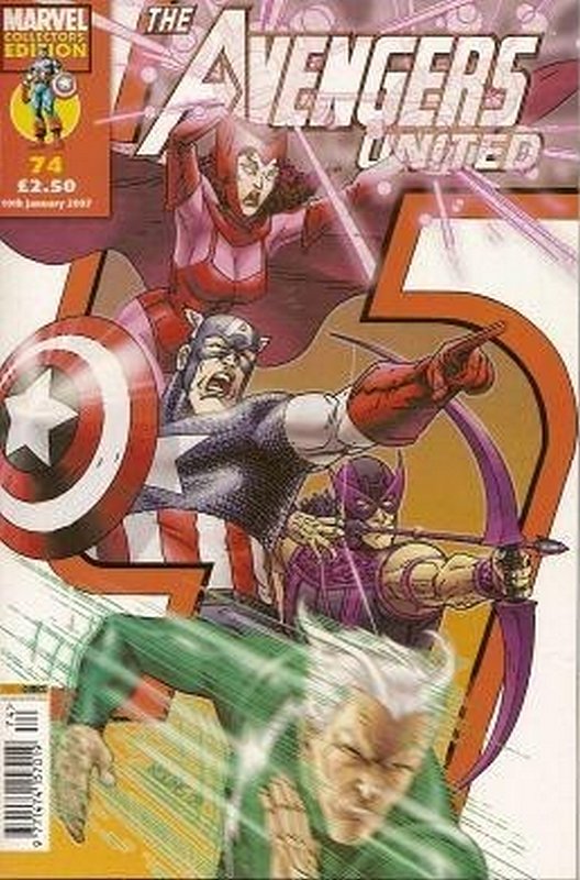 Cover of Avengers United (Vol 1) (UK) #74. One of 250,000 Vintage American Comics on sale from Krypton!