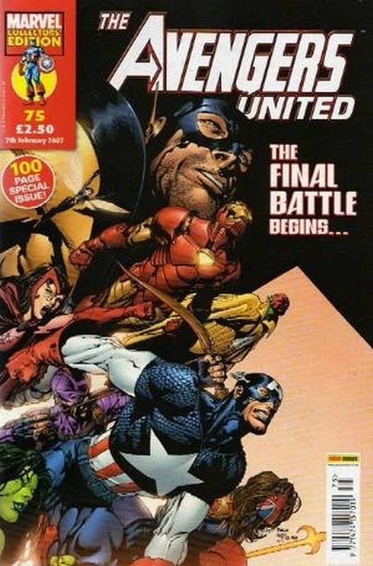 Cover of Avengers United (Vol 1) (UK) #75. One of 250,000 Vintage American Comics on sale from Krypton!