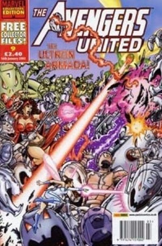 Cover of Avengers United (Vol 1) (UK) #9. One of 250,000 Vintage American Comics on sale from Krypton!