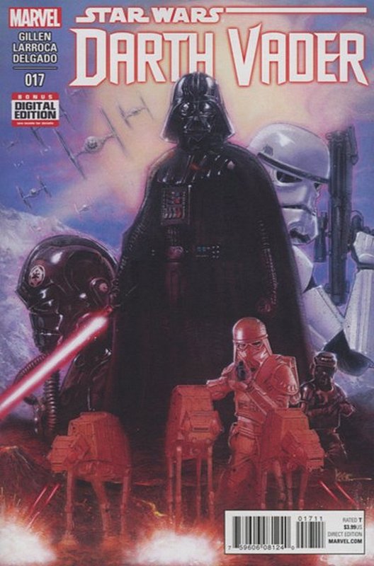 Cover of Darth Vader (Vol 1) #17. One of 250,000 Vintage American Comics on sale from Krypton!