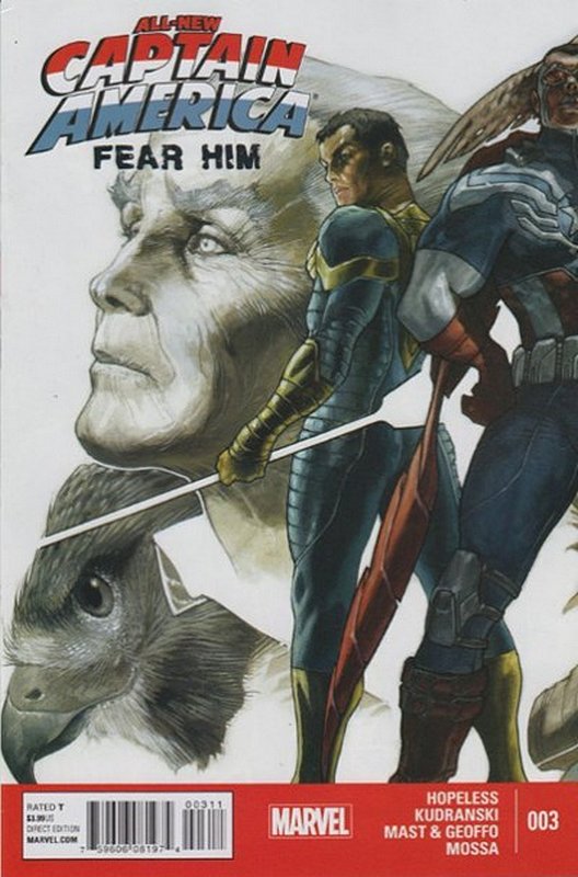 Cover of All-New Captain America: Fear Me (2015 Ltd) #3. One of 250,000 Vintage American Comics on sale from Krypton!