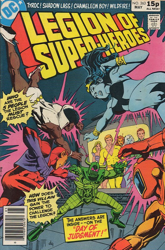 Cover of Legion of Super-Heroes (Vol 1) #263. One of 250,000 Vintage American Comics on sale from Krypton!