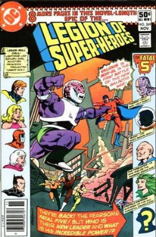 Cover of Legion of Super-Heroes (Vol 1) #269. One of 250,000 Vintage American Comics on sale from Krypton!