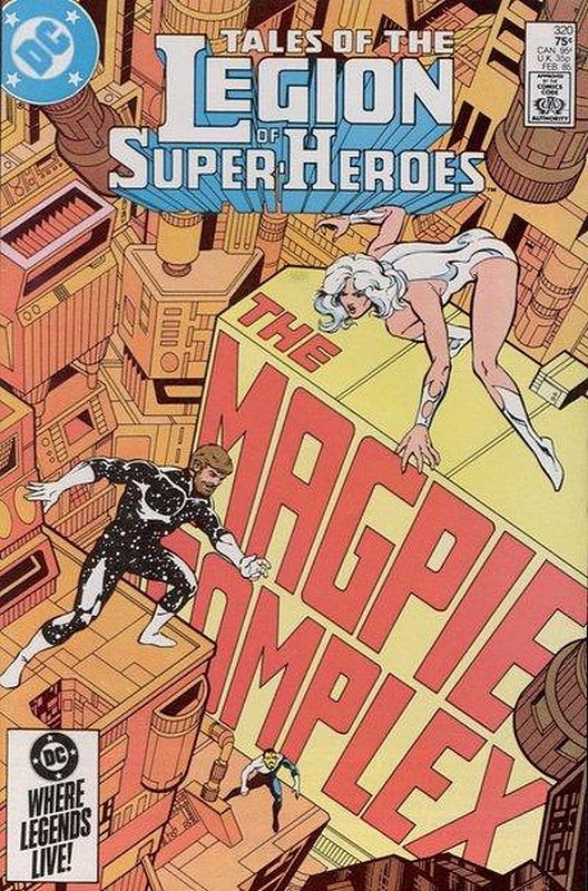 Cover of Legion of Super-Heroes (Vol 1) #320. One of 250,000 Vintage American Comics on sale from Krypton!