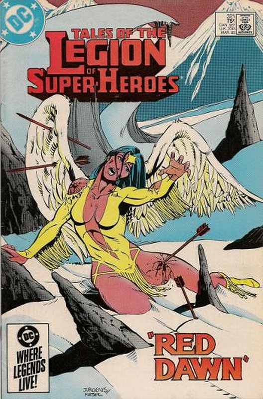 Cover of Legion of Super-Heroes (Vol 1) #321. One of 250,000 Vintage American Comics on sale from Krypton!