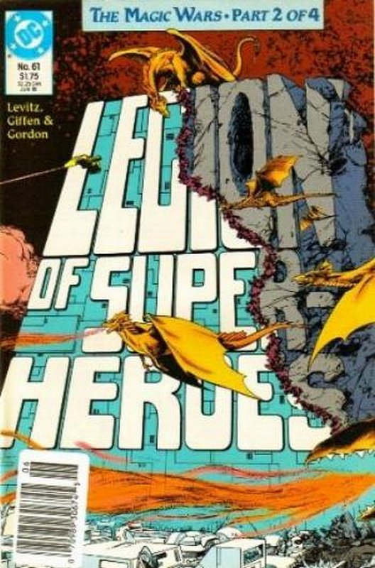 Cover of Legion of Super-Heroes (Vol 2) #61. One of 250,000 Vintage American Comics on sale from Krypton!