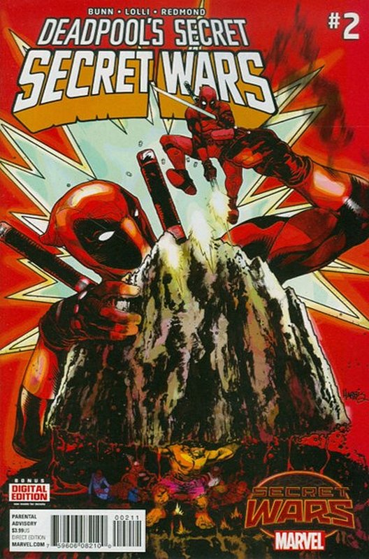 Cover of Deadpools Secret Wars (2015 Ltd) #2. One of 250,000 Vintage American Comics on sale from Krypton!