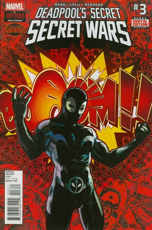 Cover of Deadpools Secret Wars (2015 Ltd) #3. One of 250,000 Vintage American Comics on sale from Krypton!