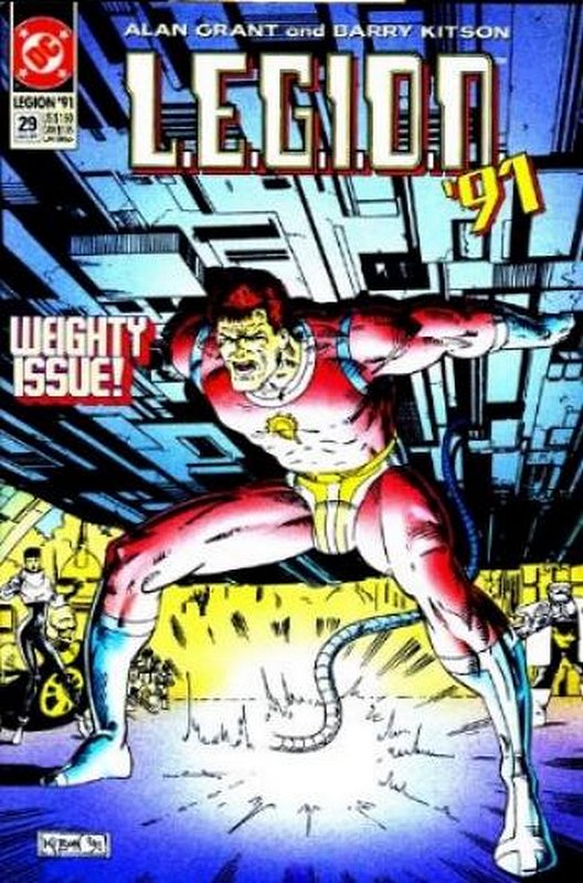 Cover of LEGION 89 (-94) #29. One of 250,000 Vintage American Comics on sale from Krypton!