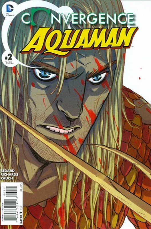 Cover of Convergence: Aquaman (2015 Ltd) #2. One of 250,000 Vintage American Comics on sale from Krypton!