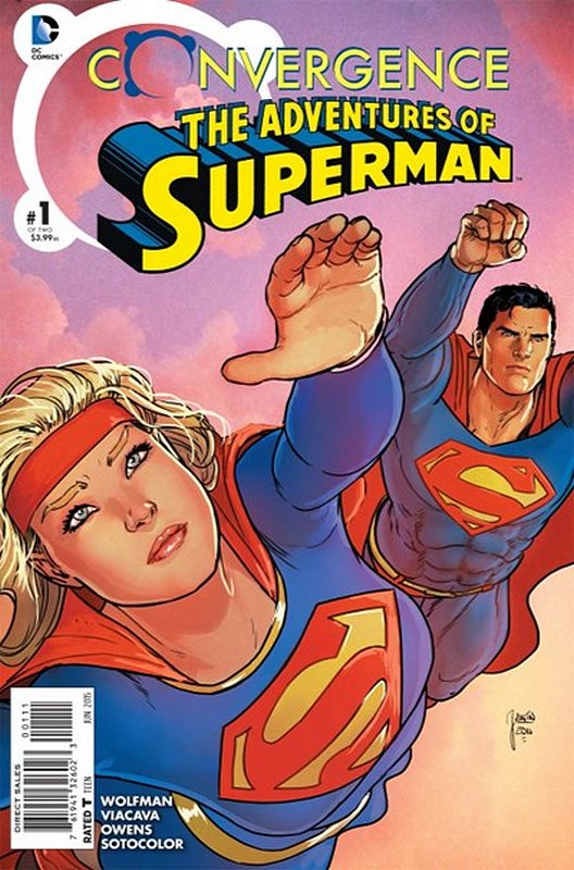 Cover of Convergence: Adventures of Superman (2015 Ltd) #1. One of 250,000 Vintage American Comics on sale from Krypton!