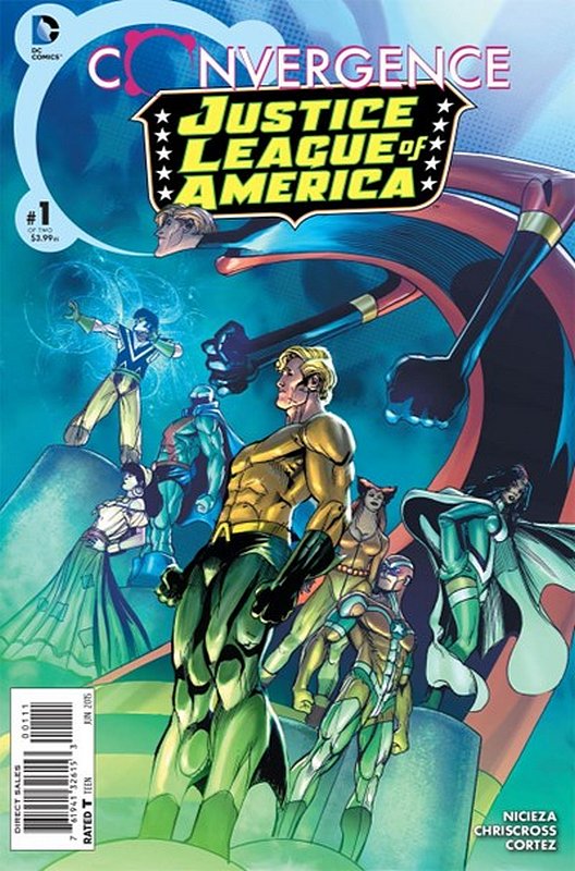 Cover of Convergence: Justice League of America (2015 Ltd) #1. One of 250,000 Vintage American Comics on sale from Krypton!