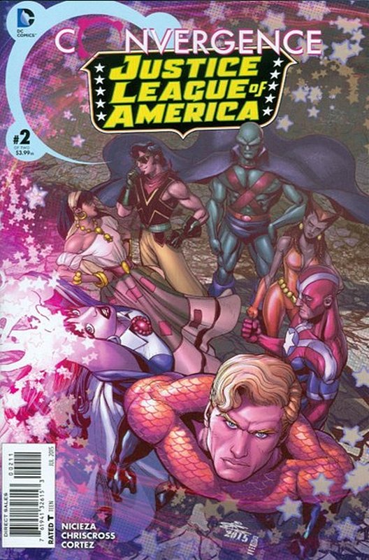Cover of Convergence: Justice League of America (2015 Ltd) #2. One of 250,000 Vintage American Comics on sale from Krypton!