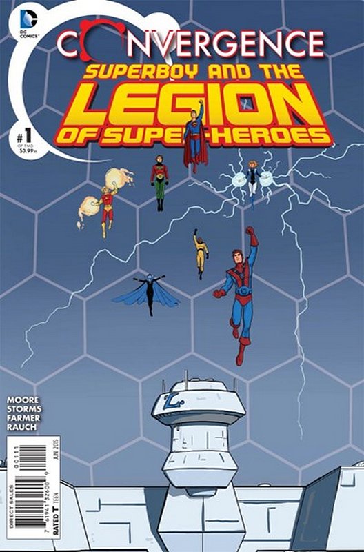 Cover of Convergence: Superboy & The Legion (2015 Ltd) #1. One of 250,000 Vintage American Comics on sale from Krypton!