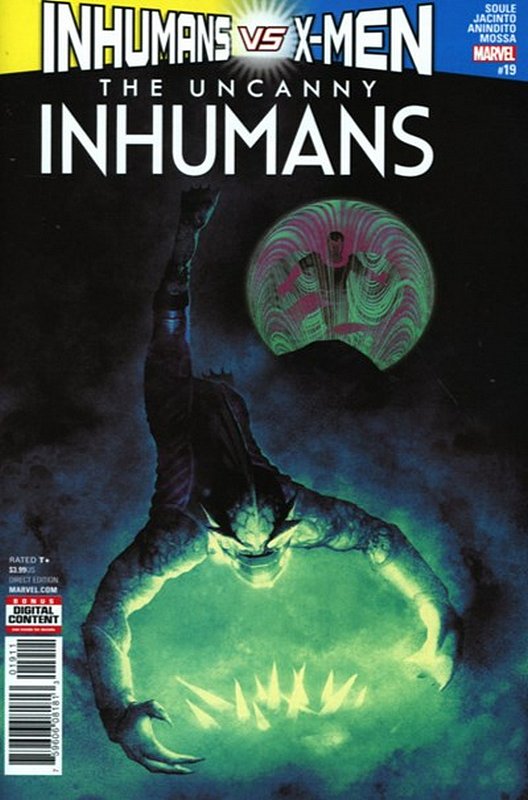 Cover of Uncanny Inhumans (Vol 1) #19. One of 250,000 Vintage American Comics on sale from Krypton!
