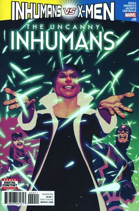 Cover of Uncanny Inhumans (Vol 1) #20. One of 250,000 Vintage American Comics on sale from Krypton!