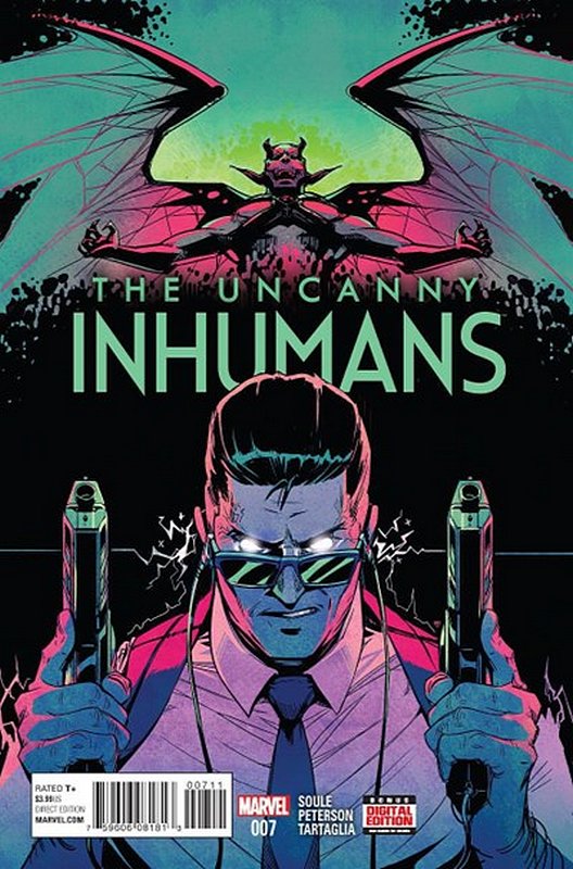 Cover of Uncanny Inhumans (Vol 1) #7. One of 250,000 Vintage American Comics on sale from Krypton!