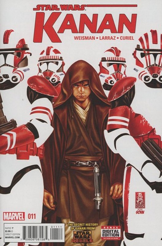 Cover of Kanan:The Last Padawan (Vol 1) #11. One of 250,000 Vintage American Comics on sale from Krypton!