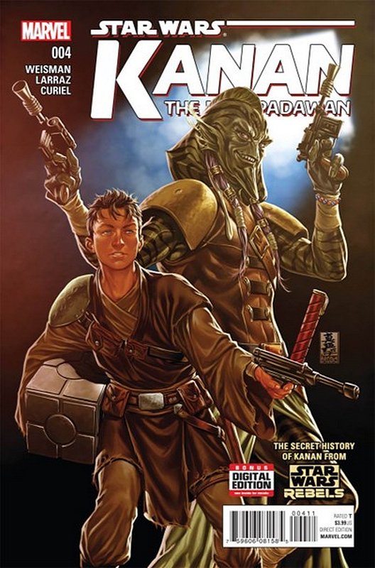 Cover of Kanan:The Last Padawan (Vol 1) #4. One of 250,000 Vintage American Comics on sale from Krypton!