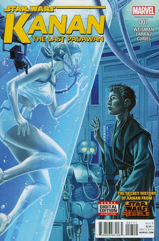 Cover of Kanan:The Last Padawan (Vol 1) #7. One of 250,000 Vintage American Comics on sale from Krypton!