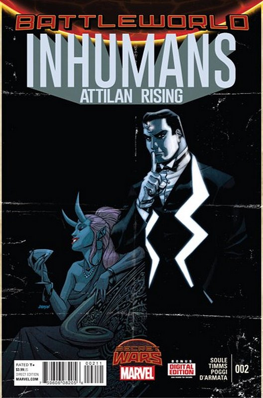 Cover of Inhumans: Attilan Rising (Vol 1) #2. One of 250,000 Vintage American Comics on sale from Krypton!