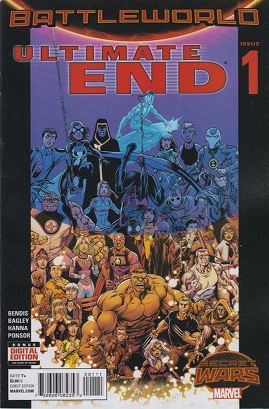 Cover of Ultimate End (2015 Ltd) #1. One of 250,000 Vintage American Comics on sale from Krypton!