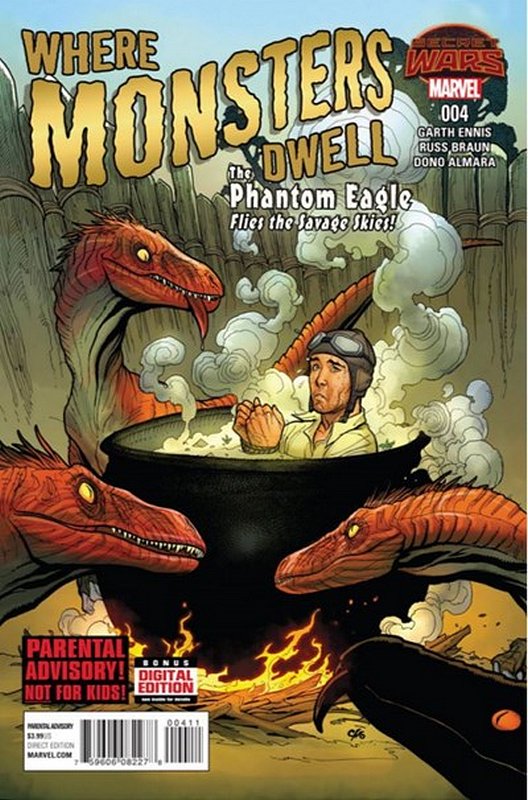 Cover of Where Monsters Dwell (2015 Ltd) #4. One of 250,000 Vintage American Comics on sale from Krypton!
