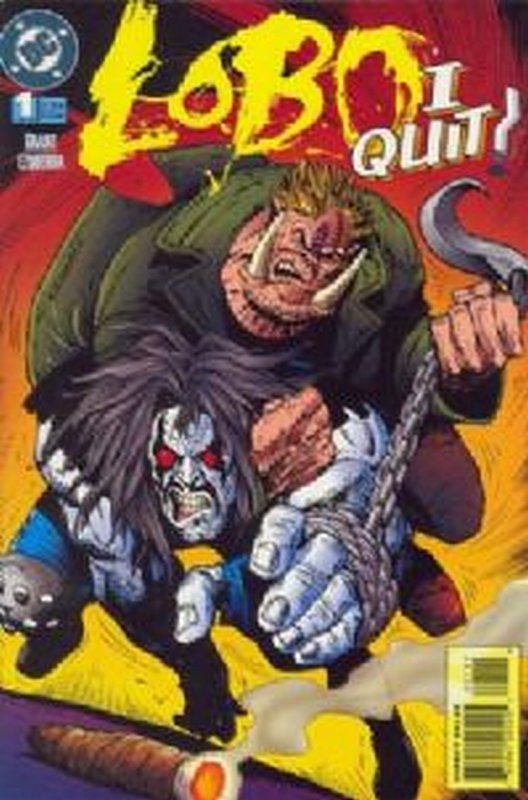 Cover of Lobo: I Quit (1995 One Shot) #1. One of 250,000 Vintage American Comics on sale from Krypton!