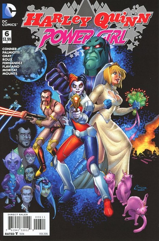 Cover of Harley Quinn & Power Girl (2015 Ltd) #6. One of 250,000 Vintage American Comics on sale from Krypton!