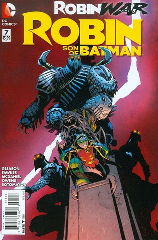 Cover of Robin: Son of Batman (Vol 1) #7. One of 250,000 Vintage American Comics on sale from Krypton!