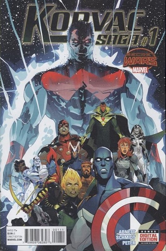 Cover of Korvac Saga (2015 Ltd) #1. One of 250,000 Vintage American Comics on sale from Krypton!