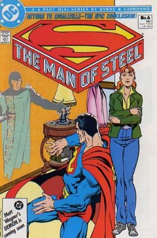 Cover of Man of Steel (1987 Ltd) The #6. One of 250,000 Vintage American Comics on sale from Krypton!