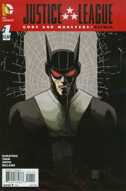 Cover of JLA: Gods & Monsters - Batman (2015 One Shot) #1. One of 250,000 Vintage American Comics on sale from Krypton!