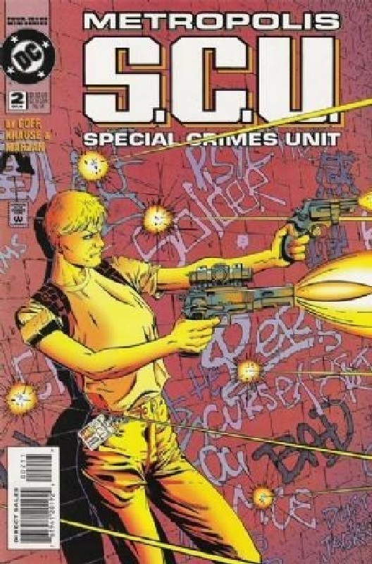 Cover of Metropolis S.C.U. (1994 Ltd) #2. One of 250,000 Vintage American Comics on sale from Krypton!