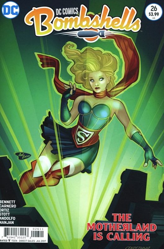 Cover of DC Comics: Bombshells (Vol 1) #26. One of 250,000 Vintage American Comics on sale from Krypton!